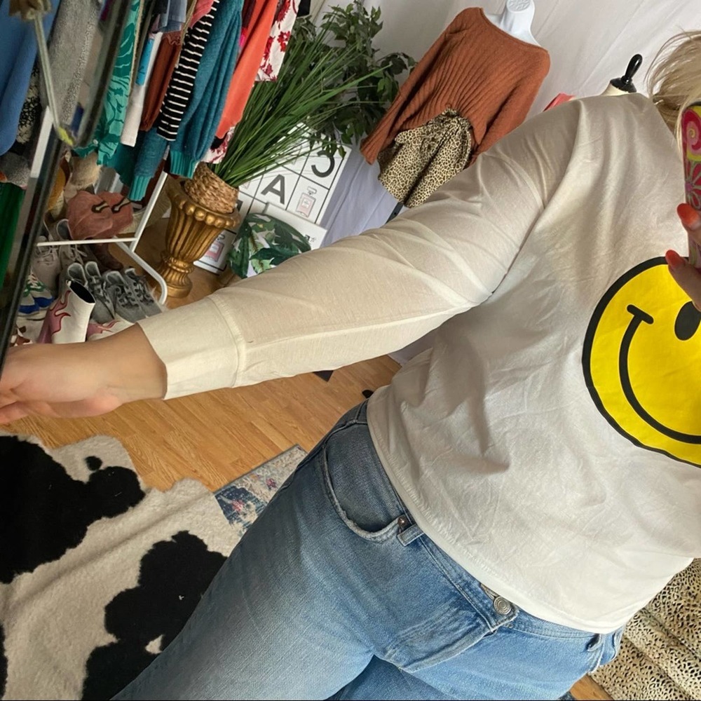 Loewe Paula’s Ibiza smiley face cotton long sleeve tee - Picture 6 of 6